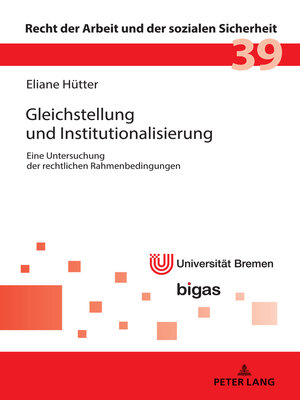 cover image of Gleichstellung und Institutionalisierung